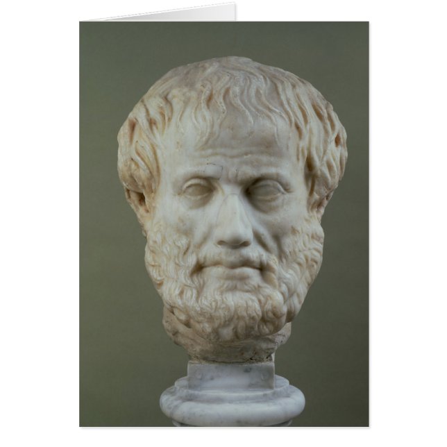 Marble head of Aristotle (Front)