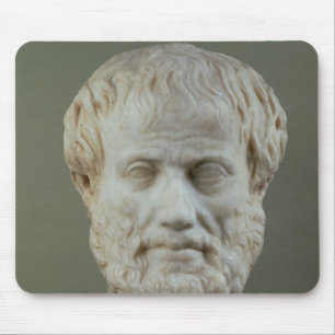 Marble head of Aristotle Mouse Pad