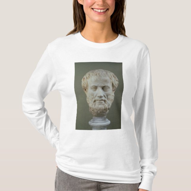 Marble head of Aristotle T-Shirt (Front)