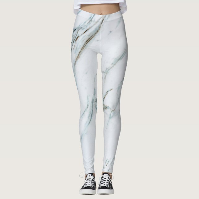 Marble II Background Leggings (Front)