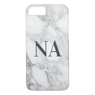 Marble initial / monogram Case-Mate iPhone case