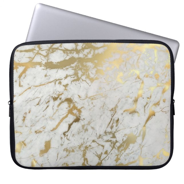 Marble Laptop Sleeve (Front)
