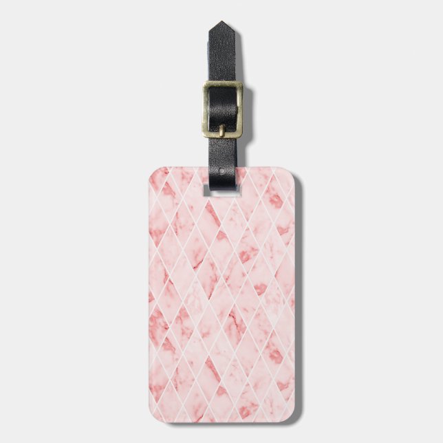marble luggage tag (Front Vertical)