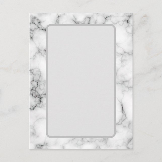 Marble Luxury Invitations (Front)