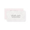 Marble Modern Minimalist feminine Business Cards