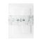Marble monogram wedding invitation belly band