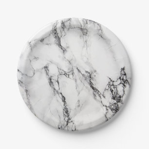 Marble Paper Plate