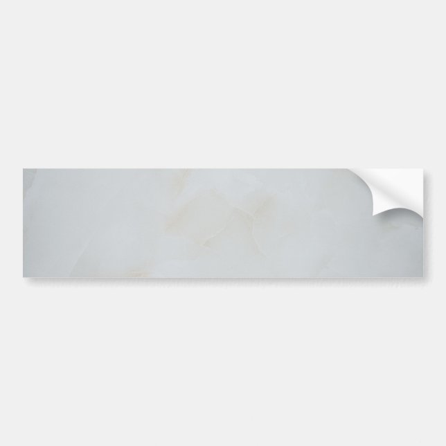 Marble Pastel Stone Texture Bumper Sticker (Front)