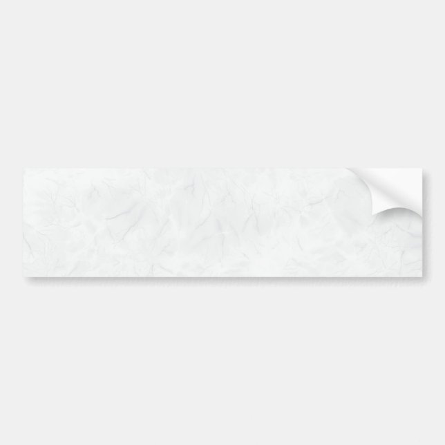 Marble Pastel Stone Texture Bumper Sticker (Front)