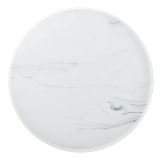 Marble Pastel Stone Texture Glitter Watercolor Ceramic Knob (Front)