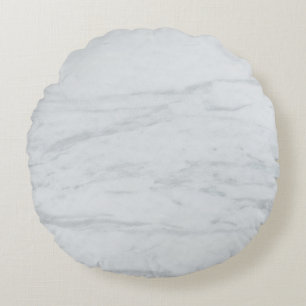 Marble Pastel Stone Texture Glitter Watercolor Round Cushion