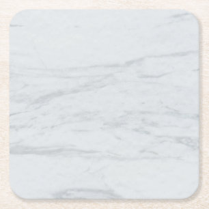 Marble Pastel Stone Texture Glitter Watercolor Square Paper Coaster