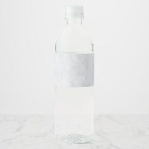 Marble Pastel Stone Texture Glitter Watercolor Water Bottle Label