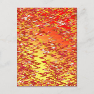 Marble Patch Tight Swirl Digital Art Postcard