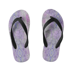 Marble pattern 3 kid's jandals