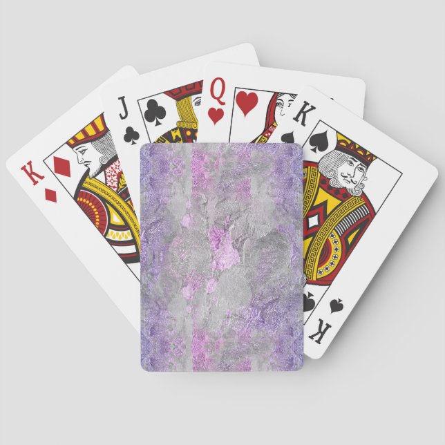 Marble pattern 3 playing cards (Back)