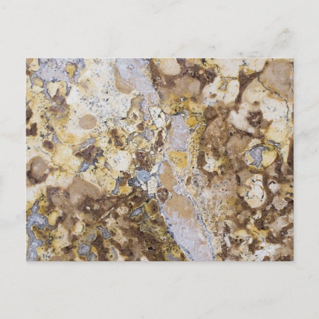 Marble pattern background postcard (Front)