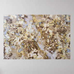 Marble pattern background poster