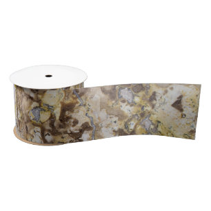 Marble pattern background satin ribbon