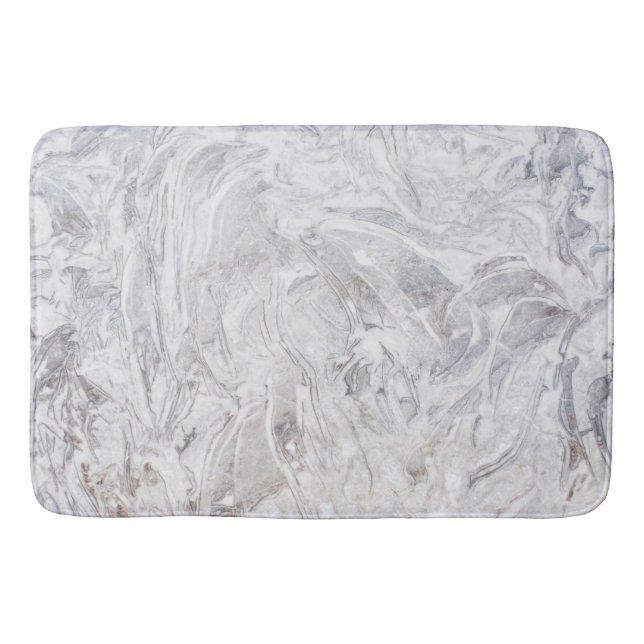 Marble pattern bath mat (Front)