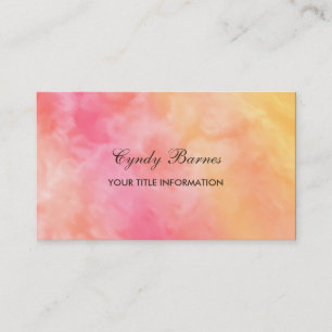 Marble Pattern Business Card