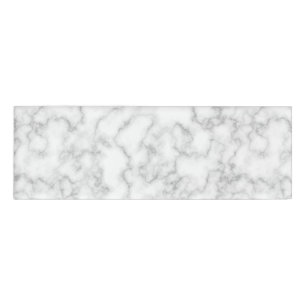 Marble Pattern Grey White Marbled Stone Background Name Tag