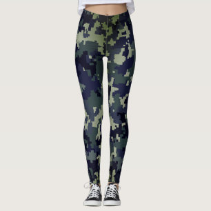 Marble pattern leggings