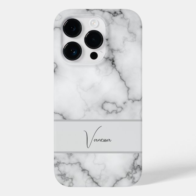 Marble Pattern Personalisation Case-Mate iPhone Case (Back)