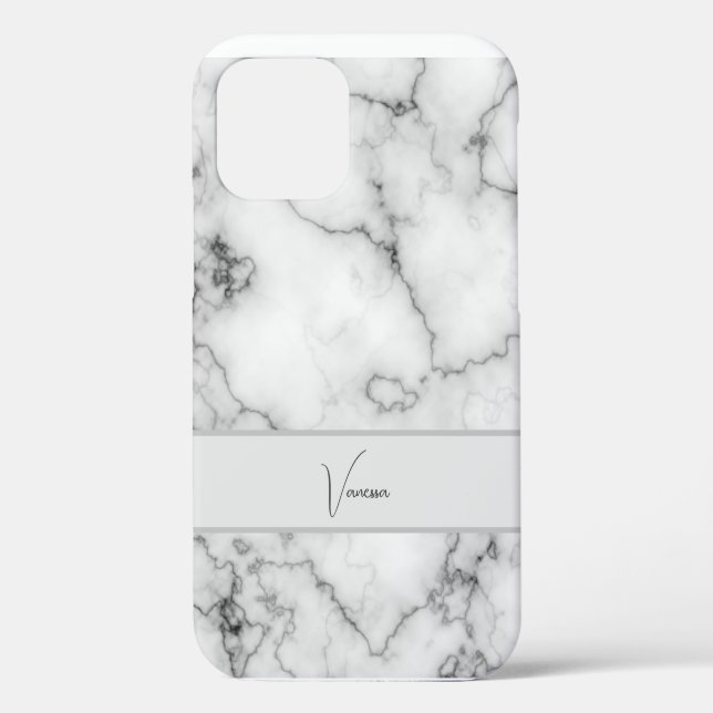Marble Pattern Personalisation Case-Mate iPhone Case (Back)