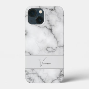 Marble Pattern Personalisation iPhone 13 Mini Case