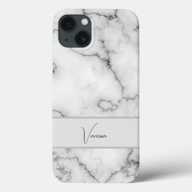 Marble Pattern Personalisation Case-Mate iPhone Case (Back)