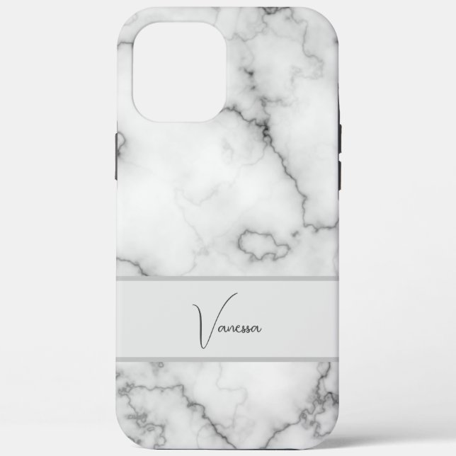 Marble Pattern Personalisation Case-Mate iPhone Case (Back)