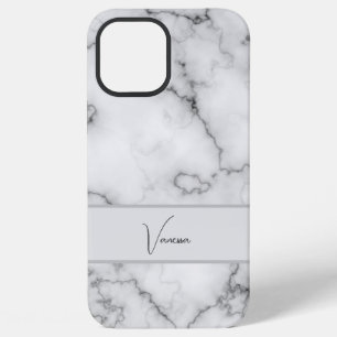 Marble Pattern Personalisation iPhone 12 Pro Max Case