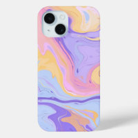 Marble Pattern Purple Pink Abstract Colourful