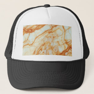 marble pattern trucker hat