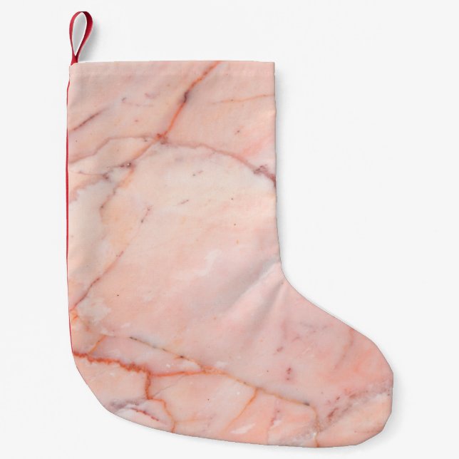 Marble patterned texture backgroundabstract, archi small christmas stocking (Front)