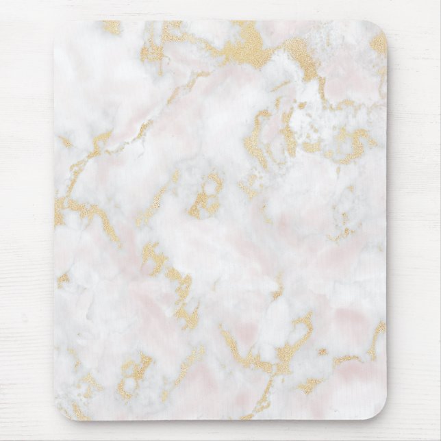 Marble Pink Gold iPhone Speck Case Mouse Pad (Front)
