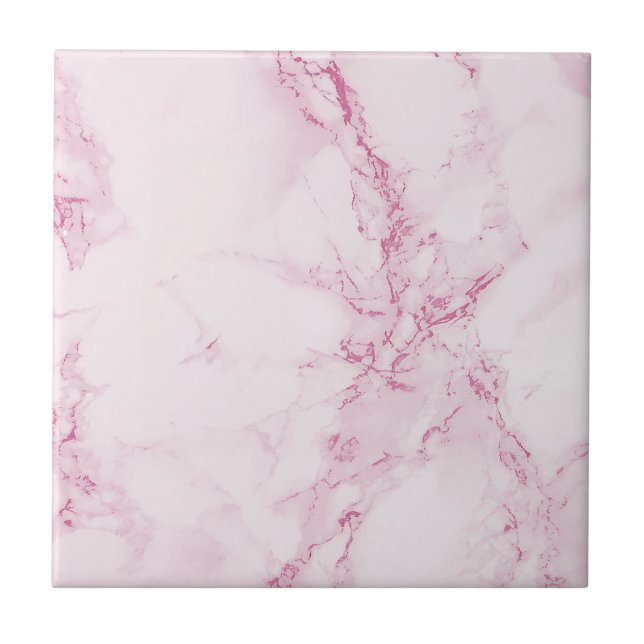 Marble pink white tile (Front)