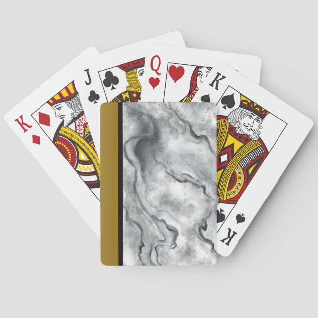 Marble Playing Cards Gift (Back)