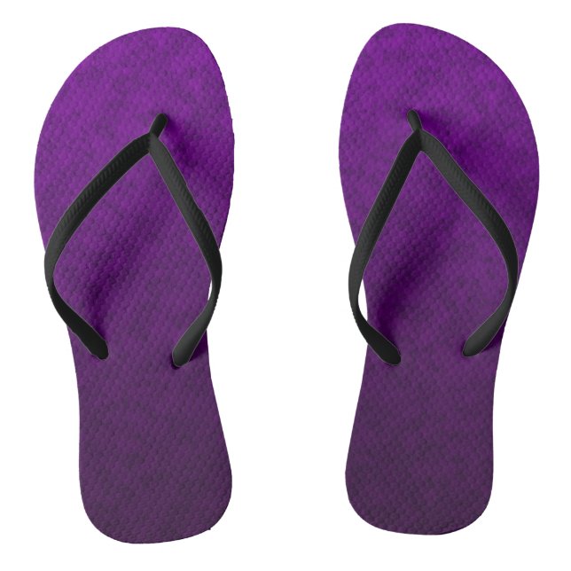 Marble purple pattern jandals (Footbed)