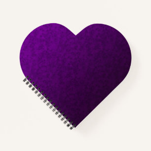 Marble purple pattern notebook
