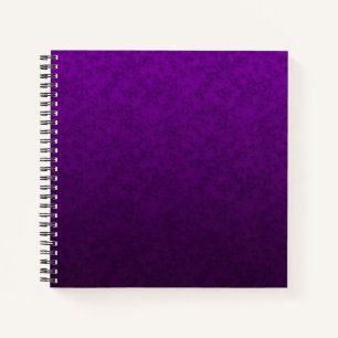 Marble purple pattern notebook