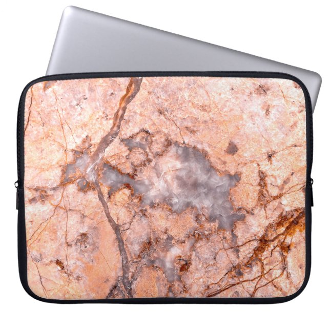 Marble & Quartz Laptop Sleeve (Front)