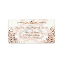 Marble Rose Gold Rings Elegant Wedding Shipping