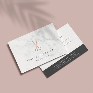 Marble Rose Gold Scissors   Salon Gift Certificate
