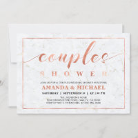 Marble | Simple Modern Couples Wedding Shower