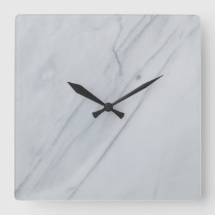 Marble Stone 10.75" Square Acrylic Wall Clock