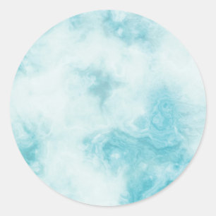 Marble Stone Classic Round Stickers