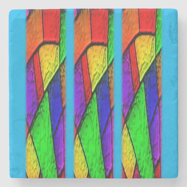 Marble Stone Coaster (Front)