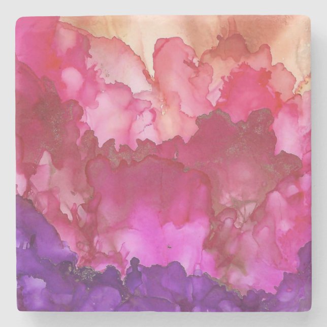 Marble Stone Coaster (Front)